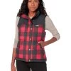 L.L.Bean Petite Mountain Classic Down Vest Print