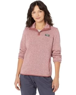 L.L.Bean Petite Sweater Fleece Pullover
