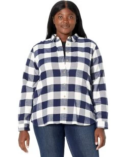 L.L.Bean Organic Flannel Shirt Plaid